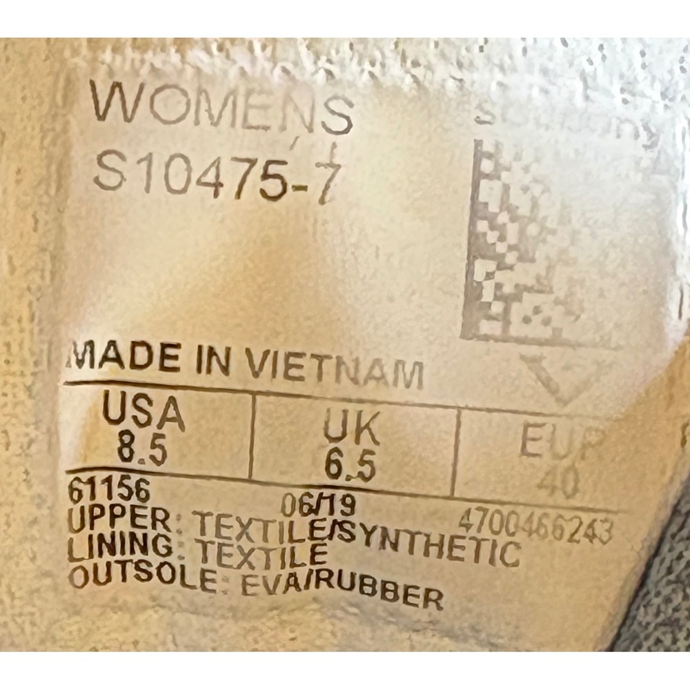 Saucony Running Shoes Women's 8.5 Grey Purple Pink Athletic Sneakers - Picture 5 of 9